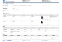 002 Construction Daily Progress Report Sample Page Template throughout Site Progress Report Template