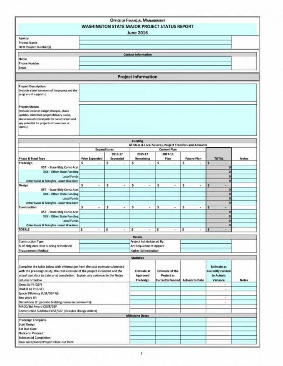 002 Template Ideas Project Report Format Excel Free Download Inside Funding Report Template