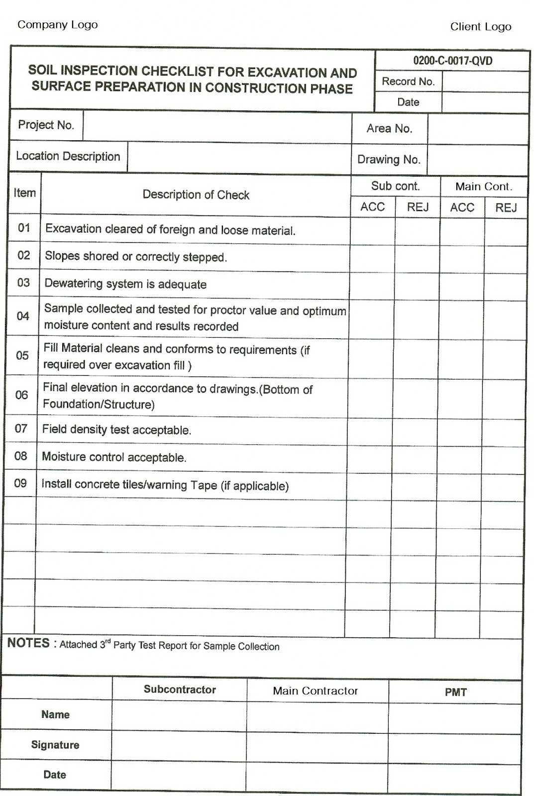 002 Welding Quality Control Plan Sample Template Ideas Intended For Welding Inspection Report Template