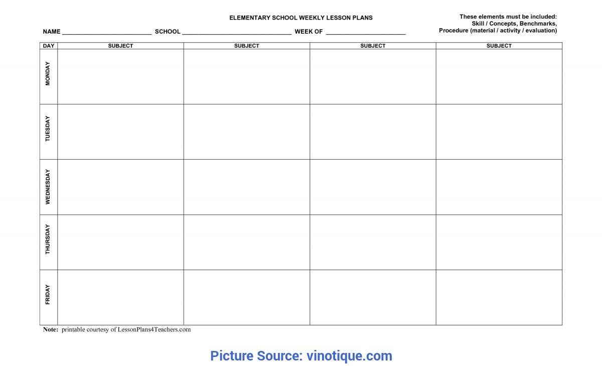 004 Best Lesson Plan Template Word Editable Photos Of Weekly With Regard To Teacher Plan Book Template Word