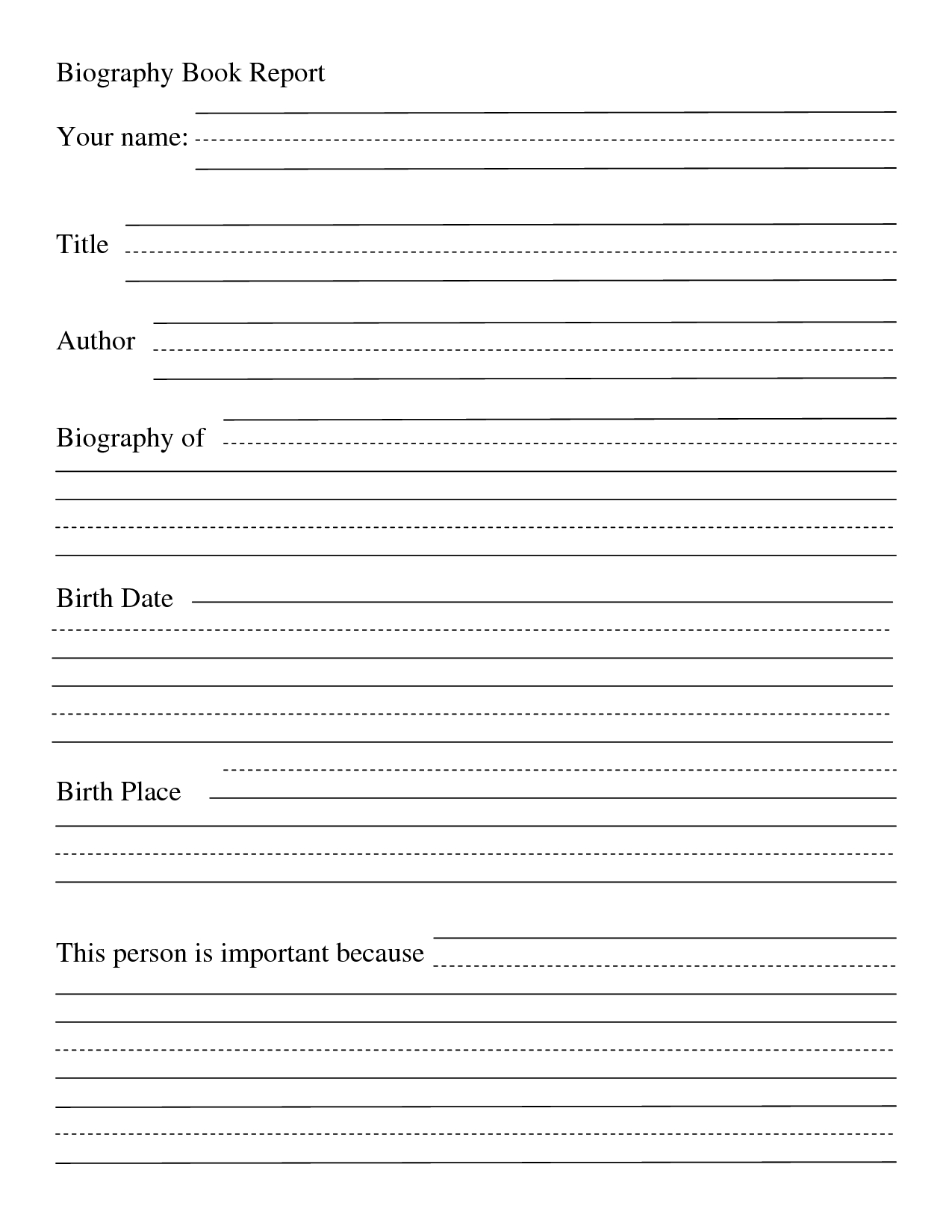 004 Biography Book Report Template Formidable Ideas Pdf High Inside Biography Book Report Template