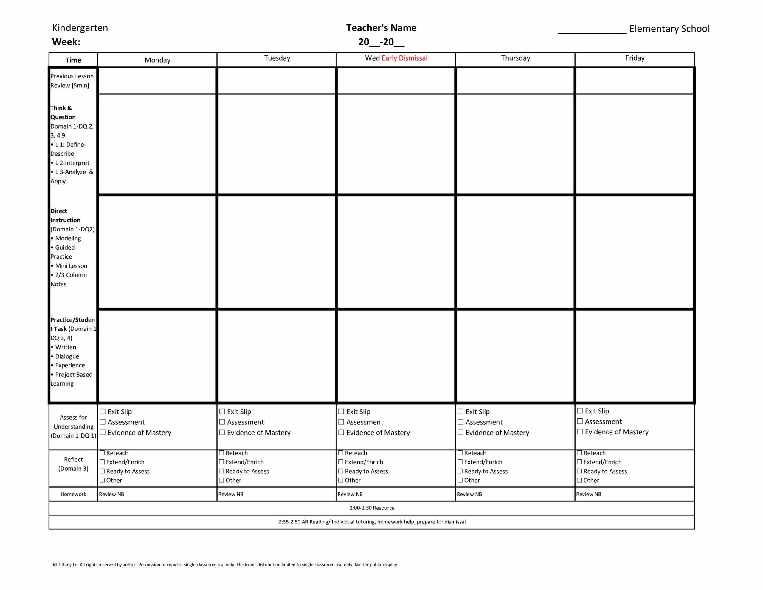 004 Blank Preschool Lesson Plan Template Pdf Ideas Free With Regard To Blank Curriculum Map Template
