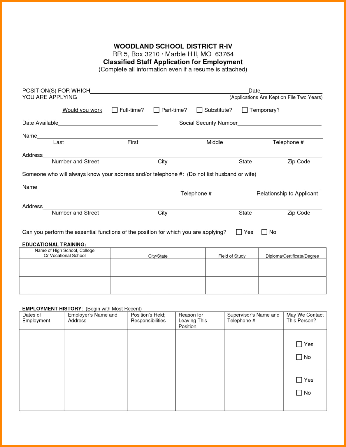 004 Job Application Template Microsoft Word Ledger Paper Throughout Employment Application Template Microsoft Word