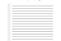 005 Printable To Do List Template Ideas Best Free For Word for Blank To Do List Template