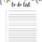 005 Printable To Do List Template Ideas Best Free For Word for Blank To Do List Template