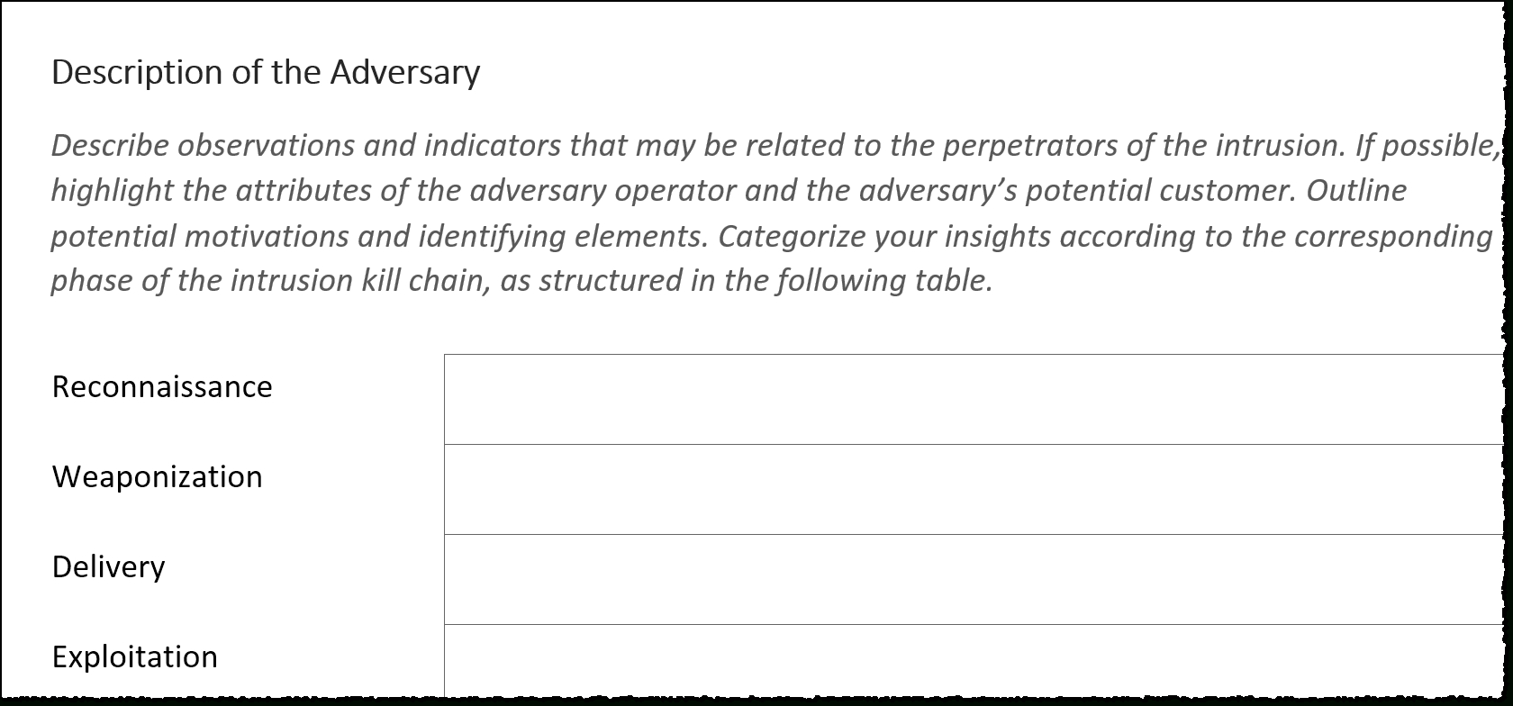 006 Incident Response Plan Template Cyber Threat Intel And Intended For Ir Report Template