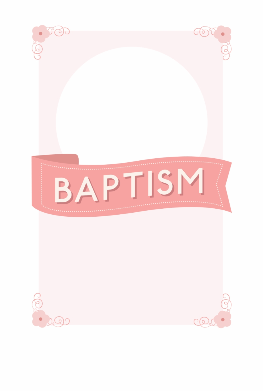 008 Free Baptism Invitation Templates Template Ideas 1508436 With Blank Christening Invitation Templates