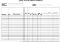 008 Fundraiser Order Form Template Free Download Imposing regarding Blank Fundraiser Order Form Template
