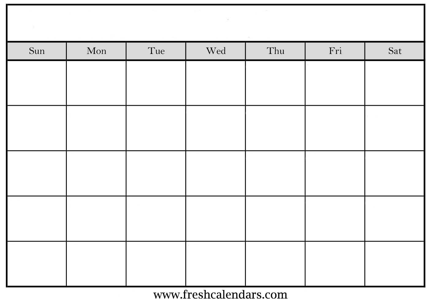 009 Blank Calendar Template Gray With Week Ideas Striking Pertaining To Blank Calander Template