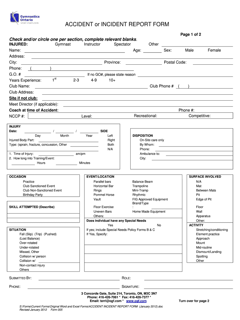 009 Incident Report Format Andlate For Employee Helloalive Inside First Aid Incident Report Form Template