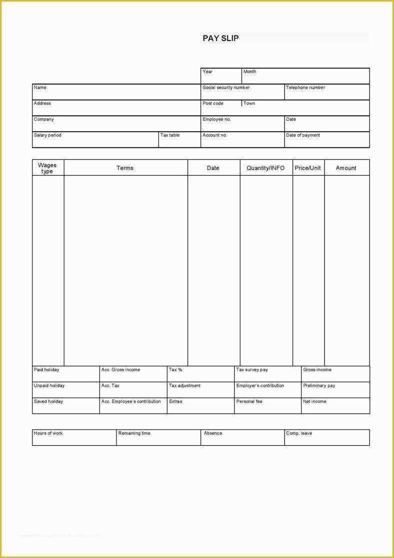 011 Pay Stub Template Word Ideas Free Download Of Templates For Pay Stub Template Word Document