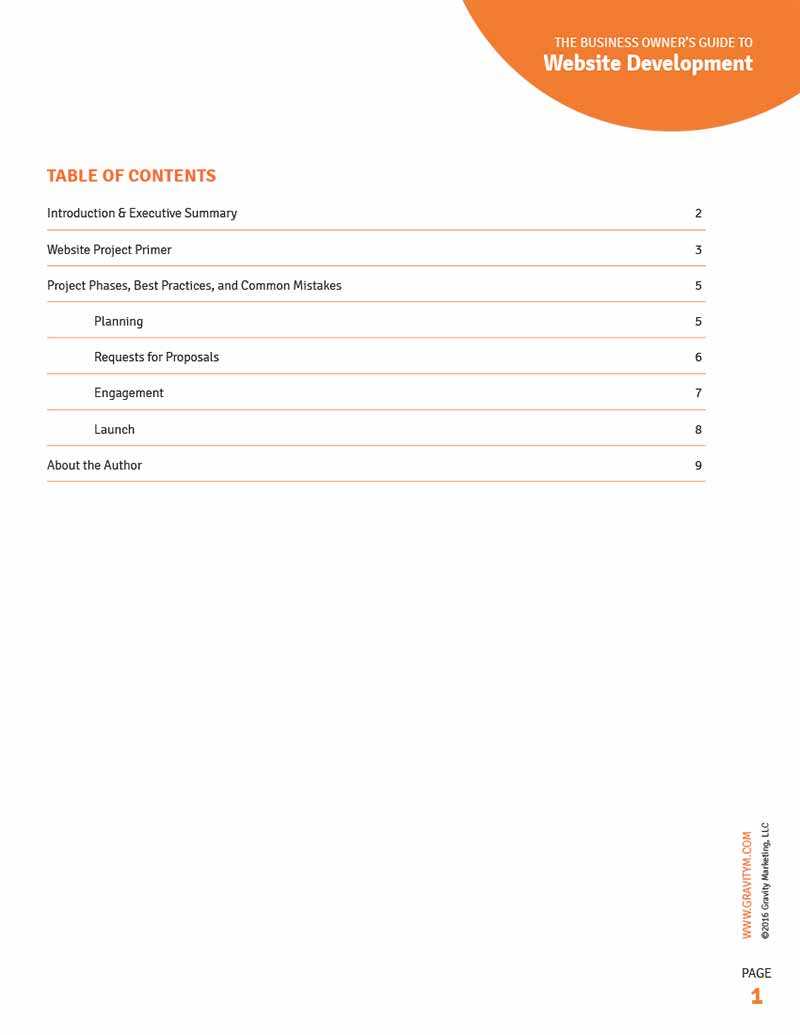 012 Table Of Contents Template Gm Wp 02Ssl1 Stunning Ideas For Blank Table Of Contents Template Pdf