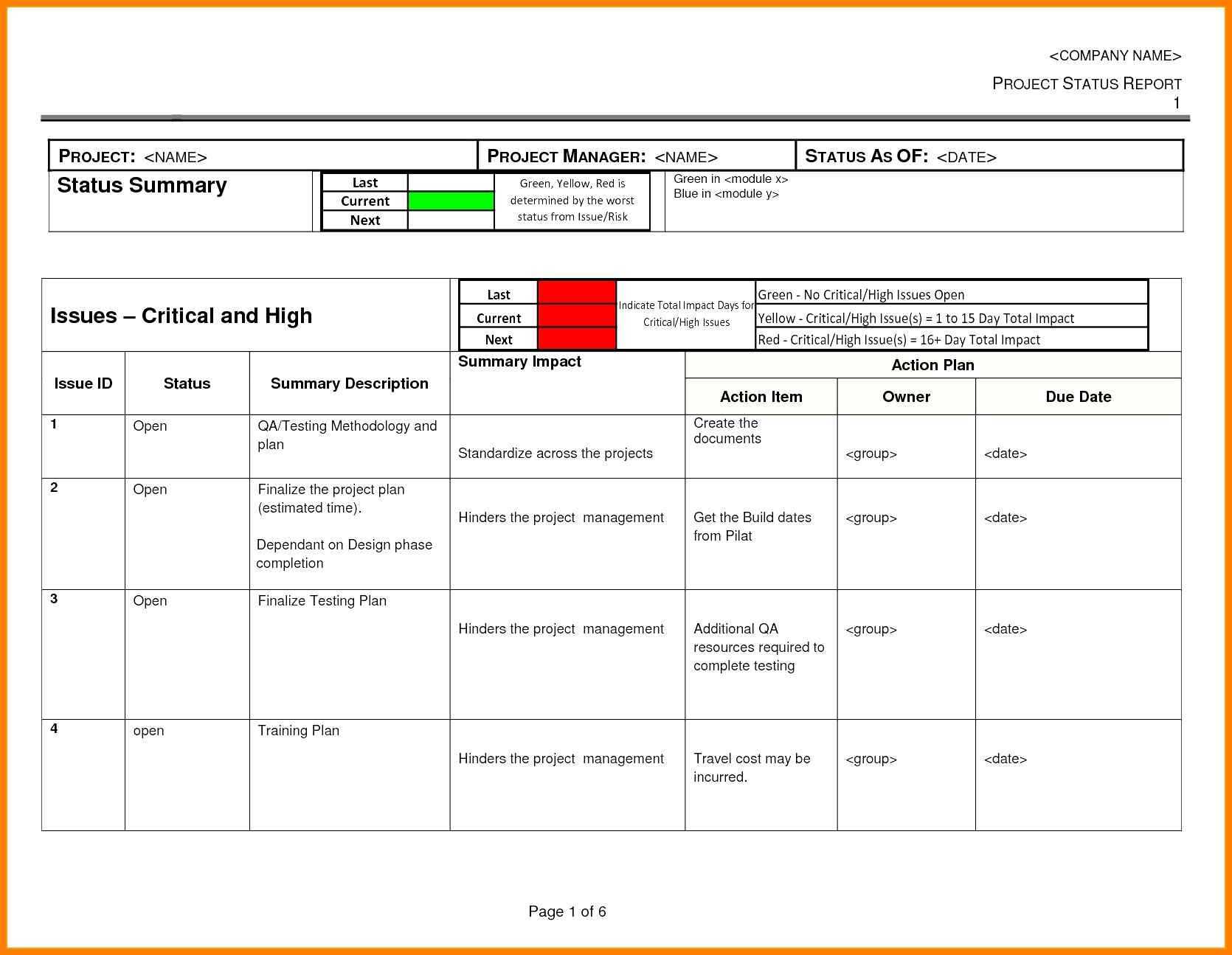 013 Excel Status Report Project Template In Awesome Daily With Project Status Report Template Excel Download Filetype Xls