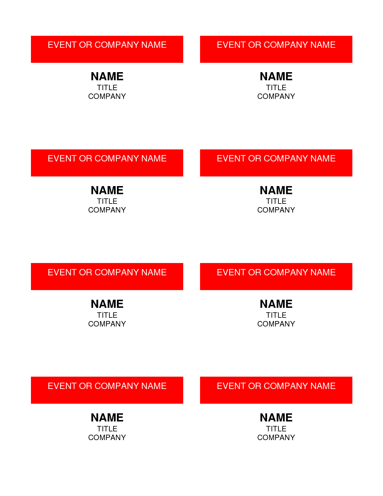 013 Name Badge Template Free 453122 Word Unbelievable Ideas Throughout Name Tag Template Word 2010