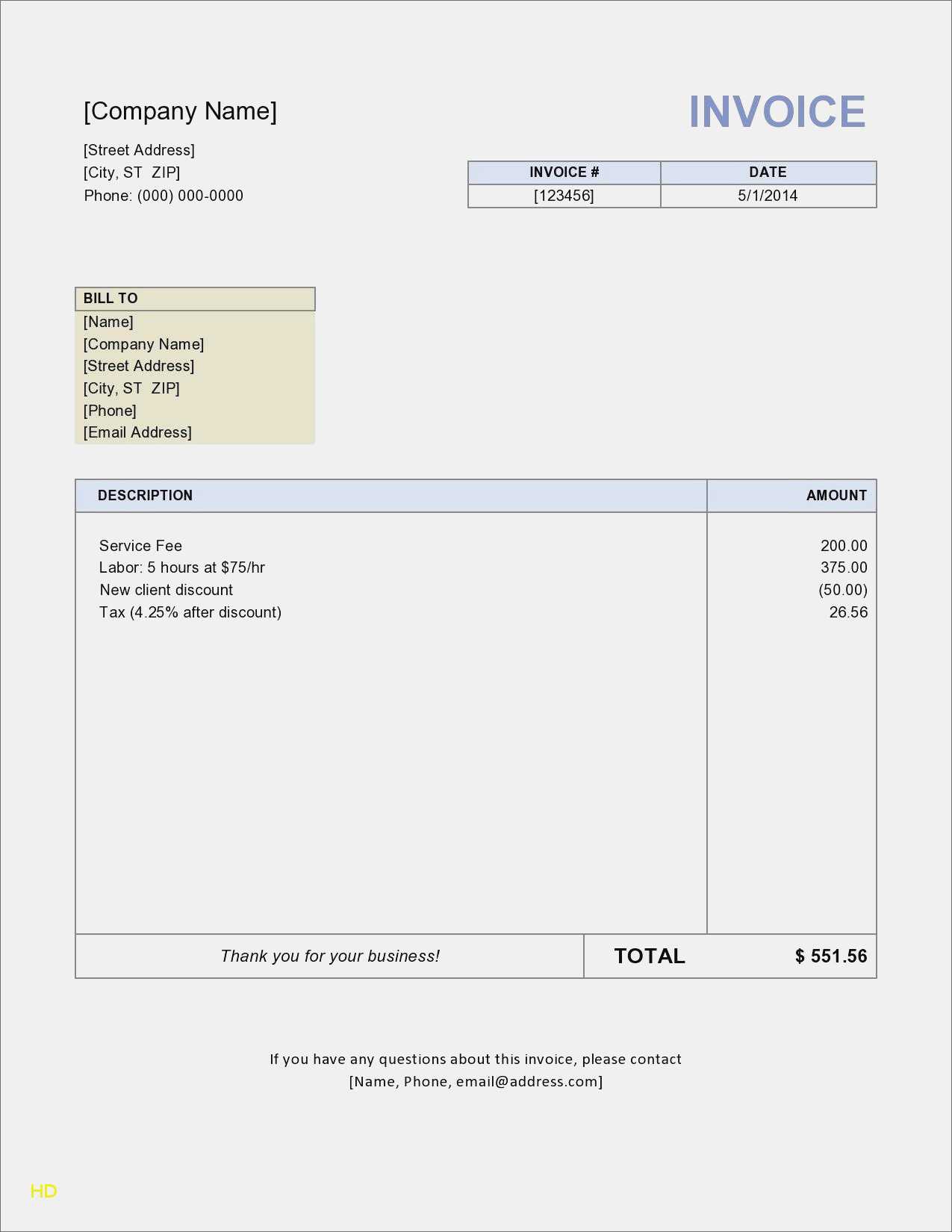 015 Template Ideas Sample Invoice Word Free Blank Microsoft With Free Invoice Template Word Mac