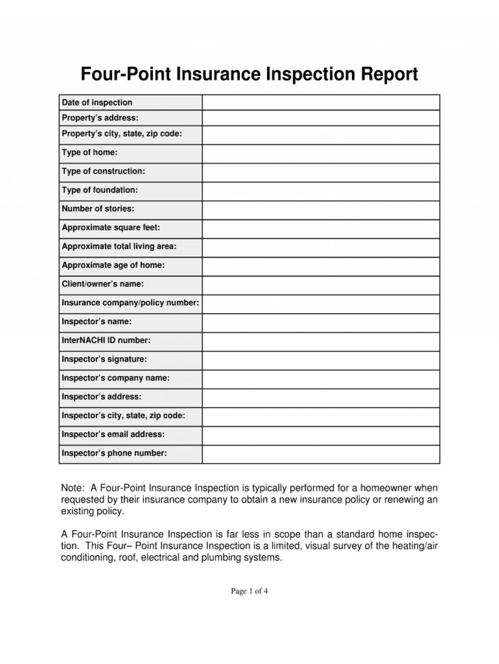 017 Termite Inspection Report Sample And Pest Control For Pest Control Inspection Report Template