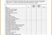 018 Property Management Maintenance Checklist Template Ideas regarding Property Management Inspection Report Template