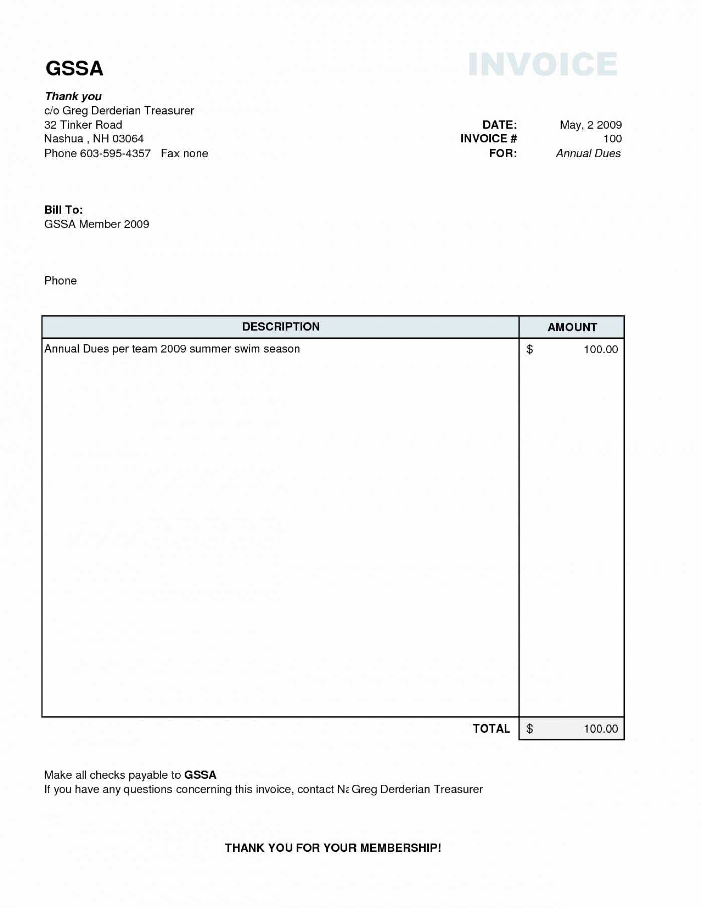 018 Simple Invoice Template Discount Amount Free Inside Free Downloadable Invoice Template For Word