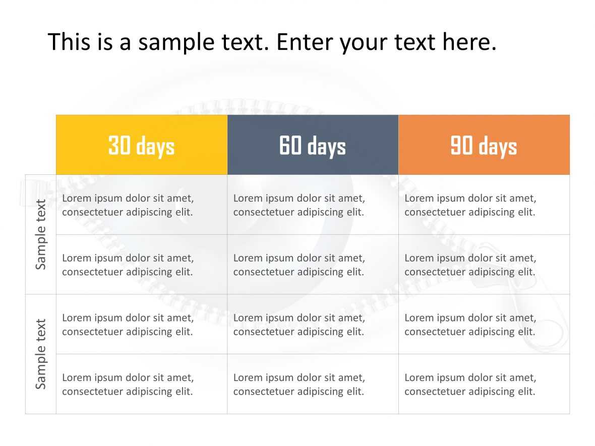 019 Day Template Plan Powerpoint For Stirring 30 60 90 Ideas Pertaining To 30 60 90 Day Plan Template Word