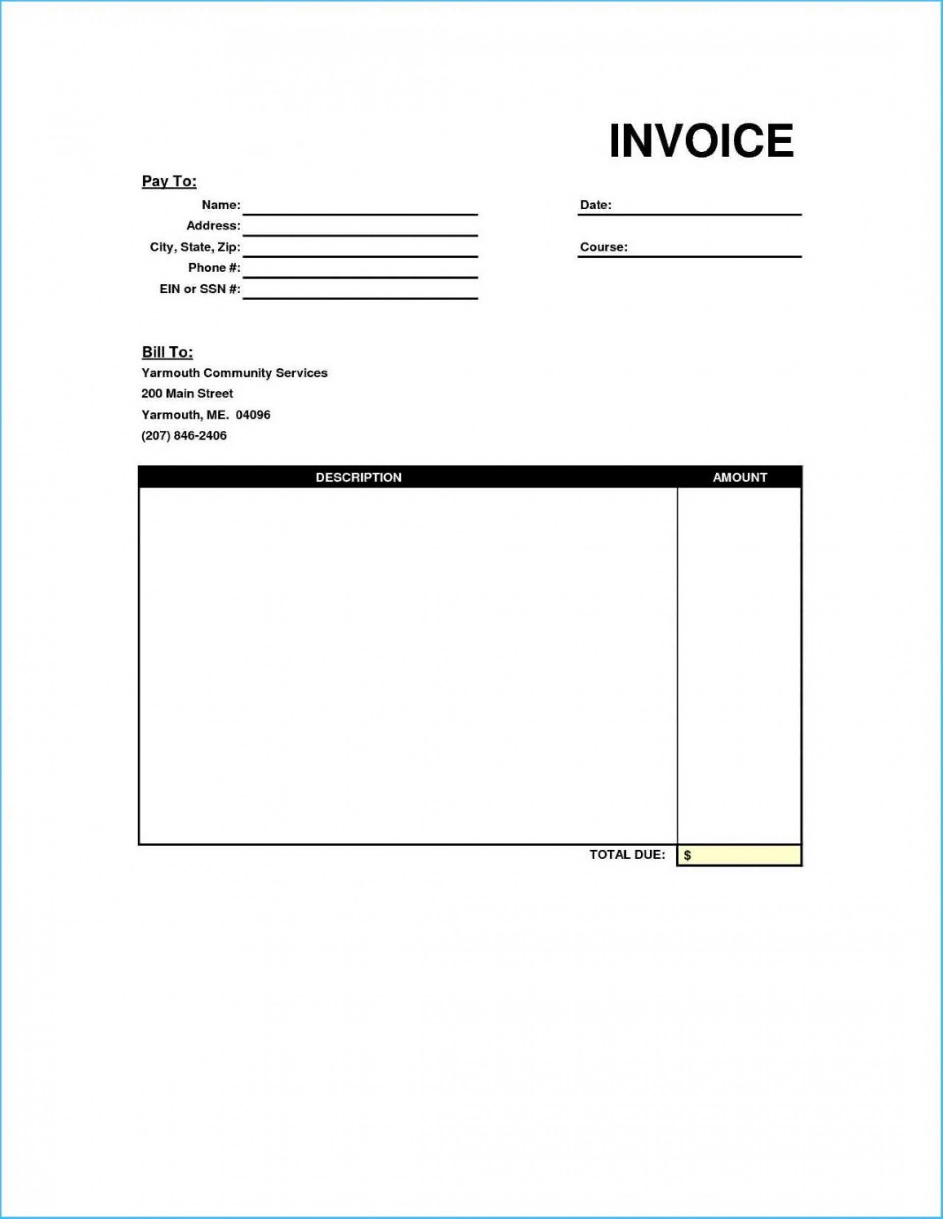 020 Template Ideas Free Printable Invoice Microsoft Singular In Free Printable Invoice Template Microsoft Word