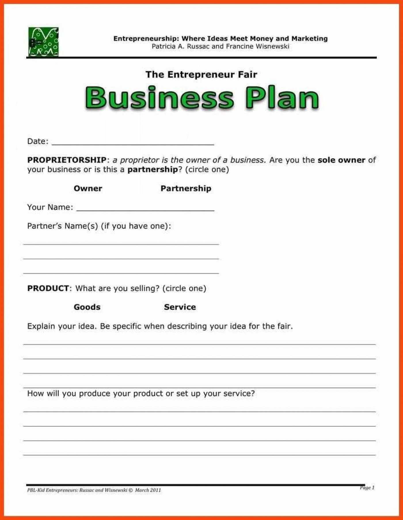 022 Business Plan Template Free Word Download Within Business Plan Template Free Word Document