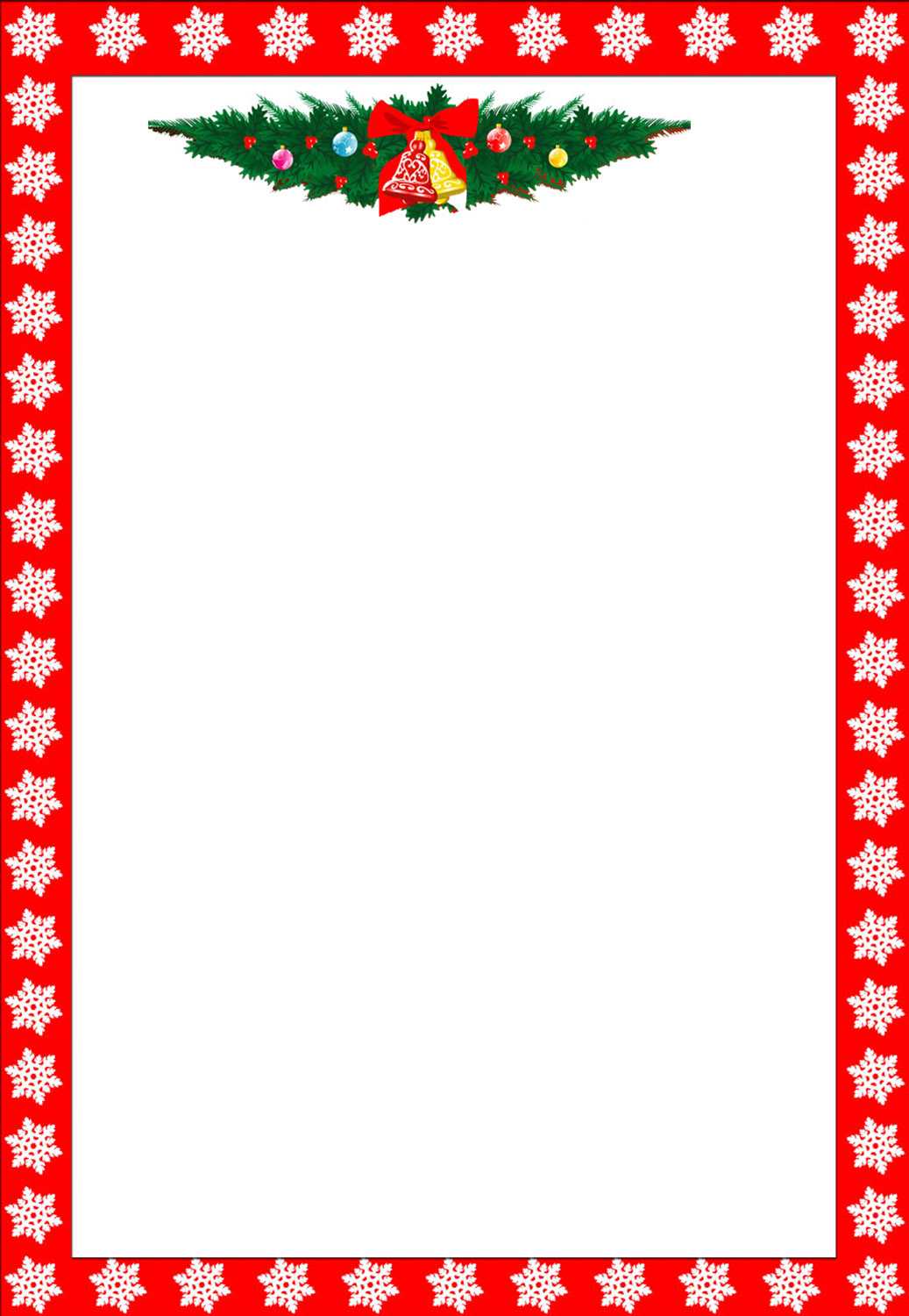 023 Christmas Borders Free Border Templates Moment Clipart Within Christmas Border Word Template