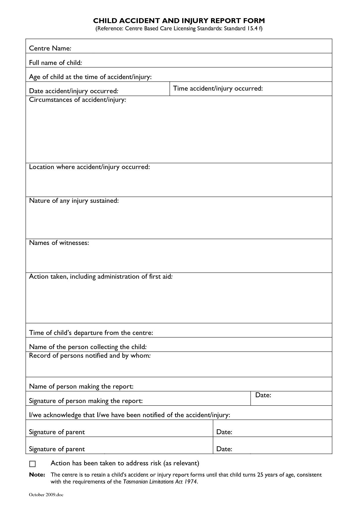 024 Accident Reporting Car Report Form Template Uk With Accident Report Form Template Uk