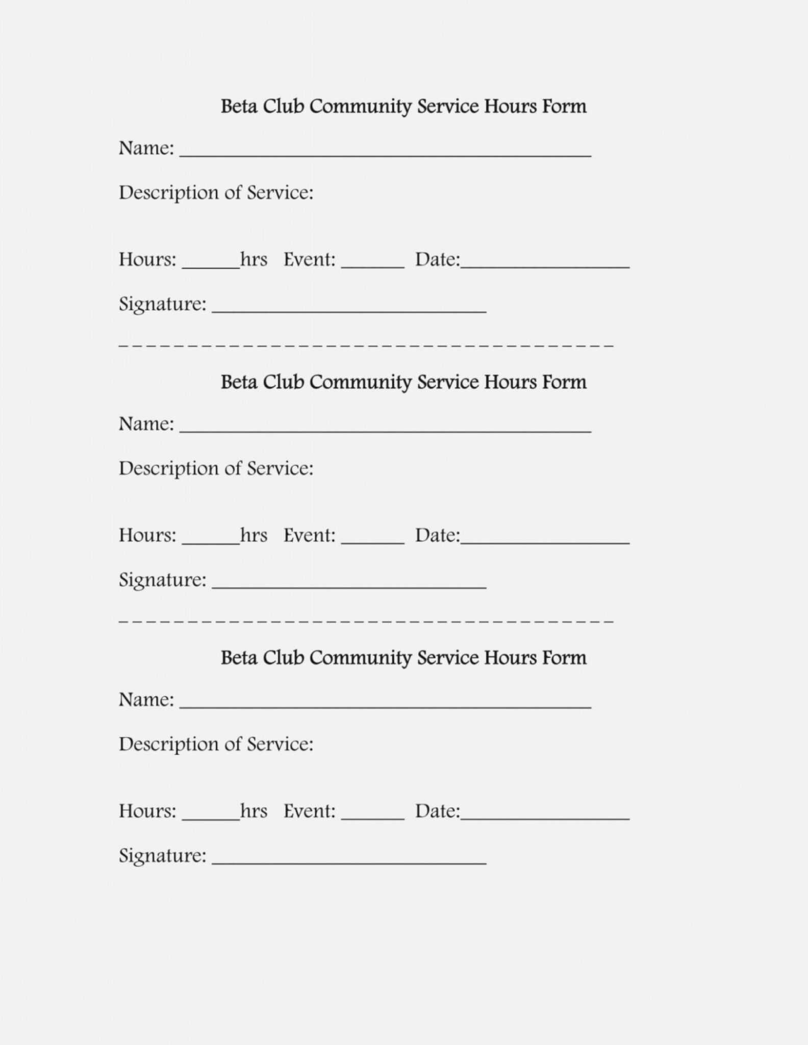 community-service-template-word-sample-professional-template