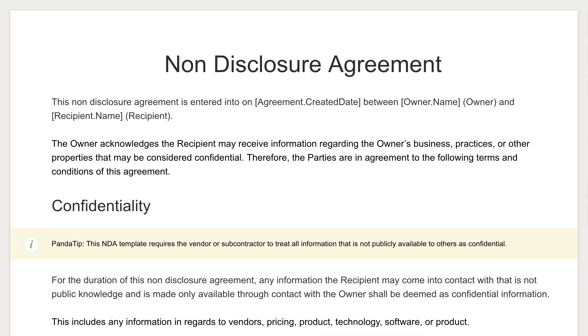 025 Nda Template Confidentiality Agreement Free Astounding With Regard To Nda Template Word Document