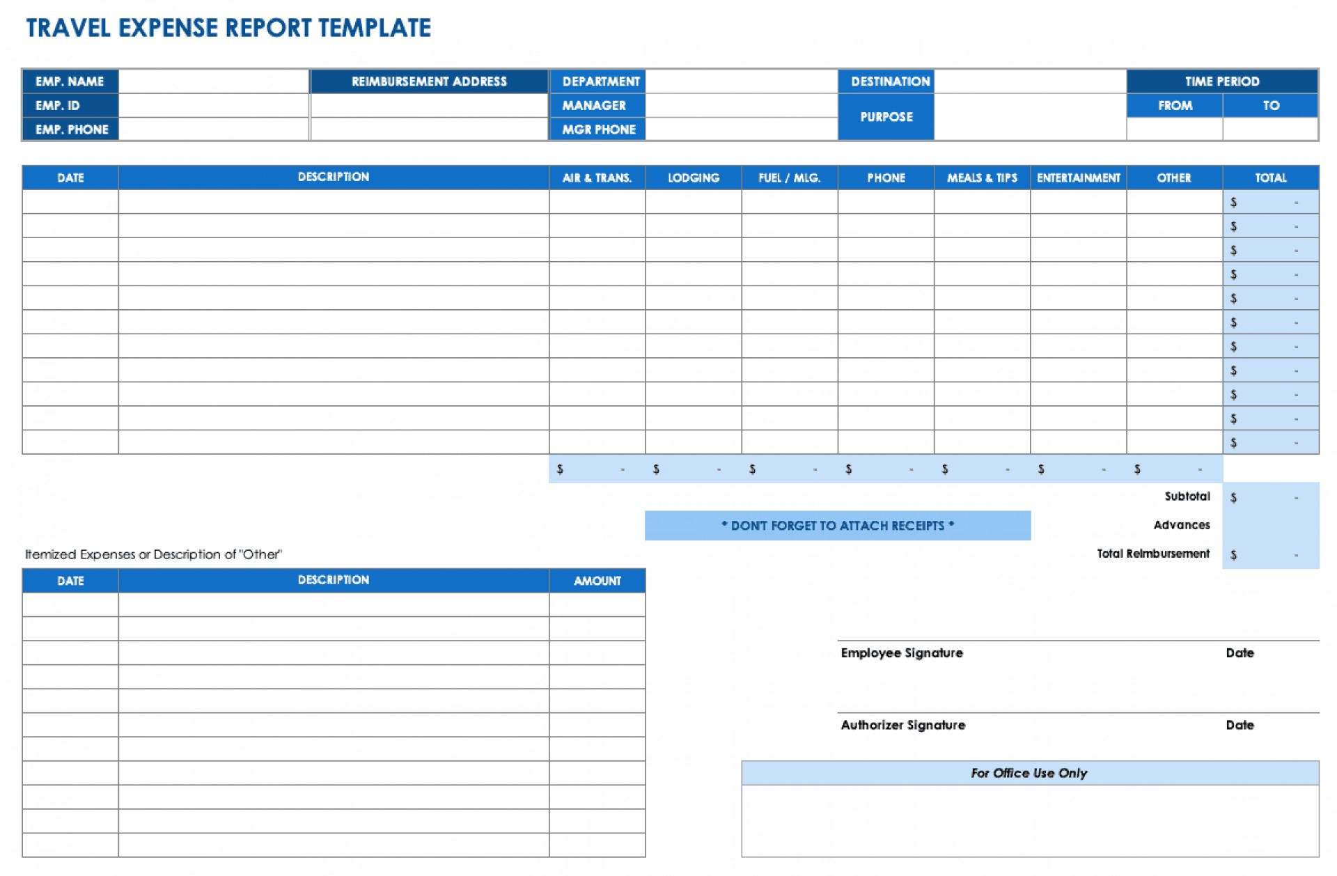 026 Petty Cash Expense Report Template Spreadsheet Excel Pertaining To Petty Cash Expense Report Template