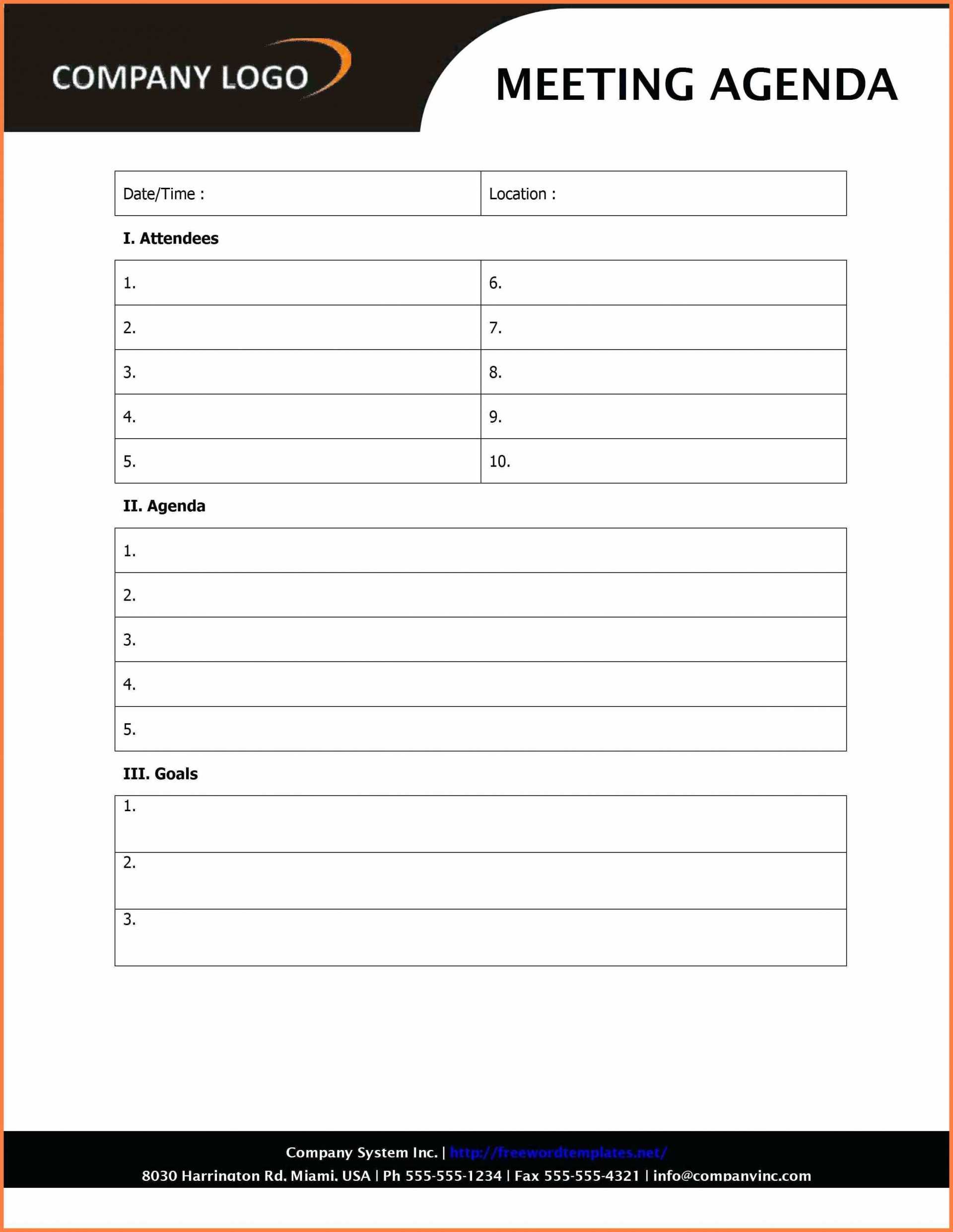 026 Team Meeting Agenda Template Free Ideas Note Word Intended For Free Meeting Agenda Templates For Word