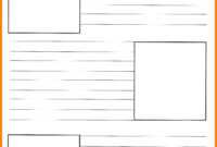 028 Free Newspaper Template For Word Striking Ideas Document intended for Blank Newspaper Template For Word