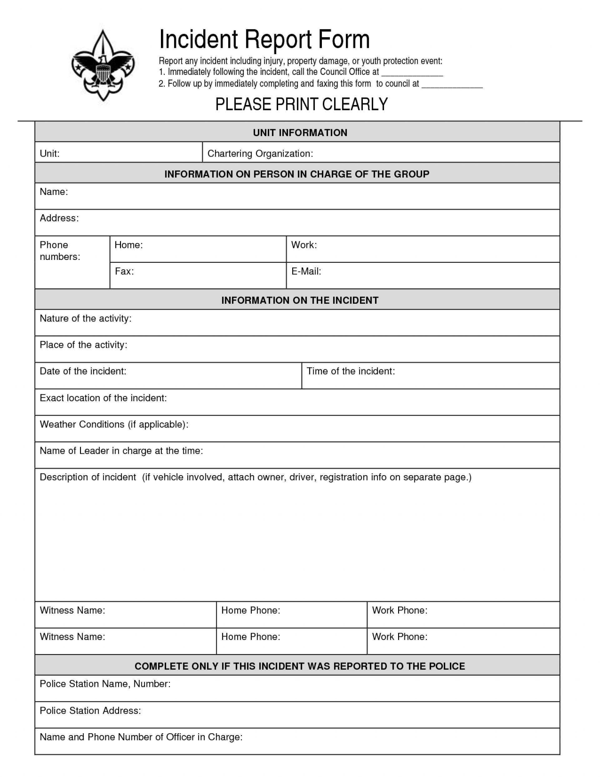 029 Free Car Accident Report Form Template Reporting Uk Within Accident Report Form Template Uk