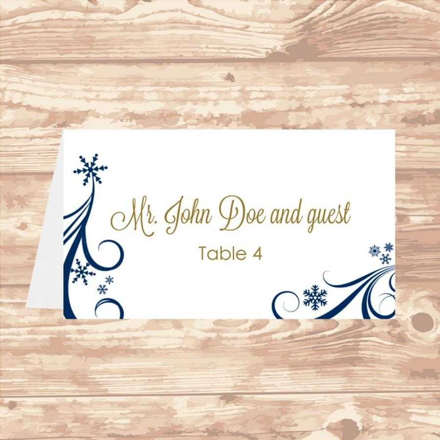 029 Place Cards Template Word Ideas Wedding Card Diy Navy For Wedding Place Card Template Free Word