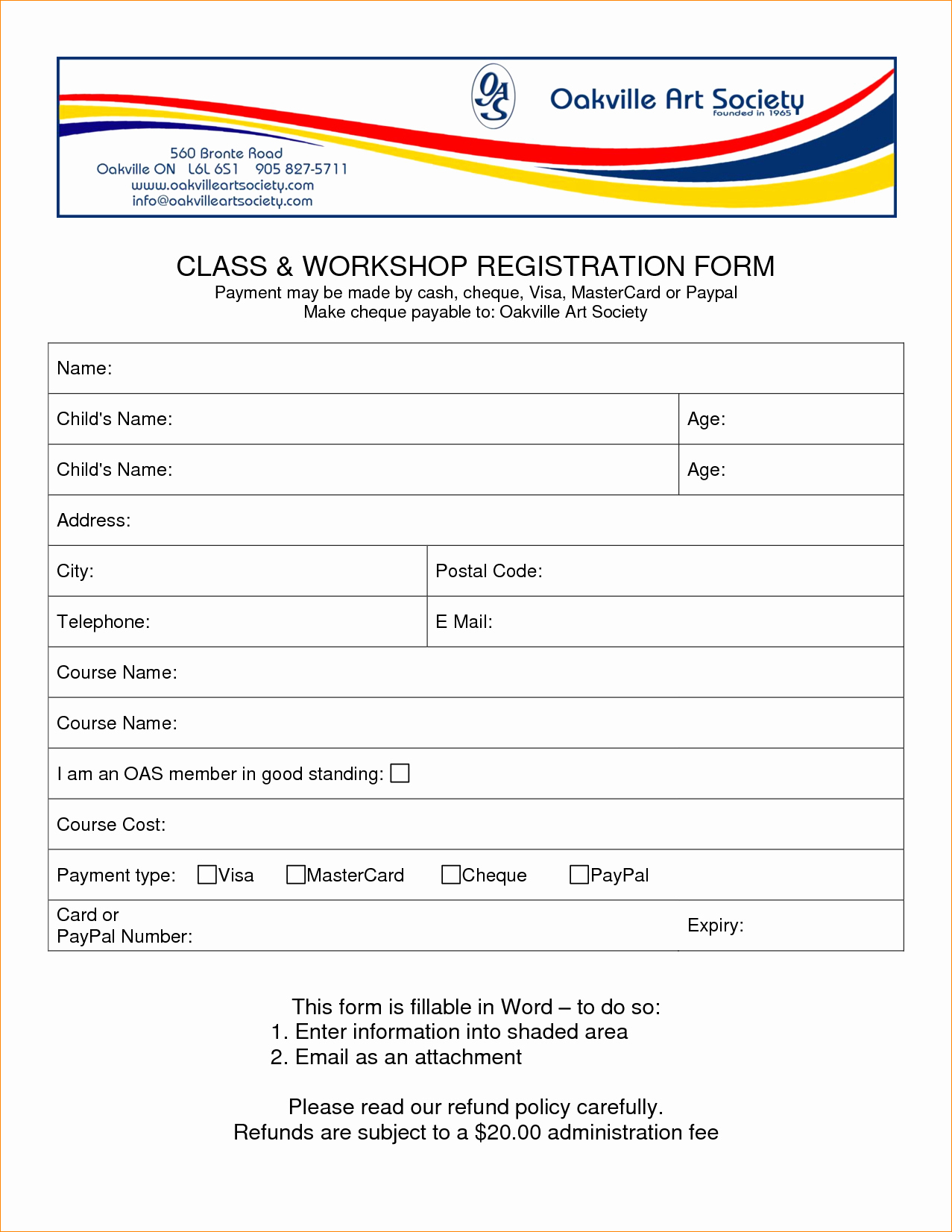 029 Registration Forms Template Word New Student Form Jersey Inside School Registration Form Template Word