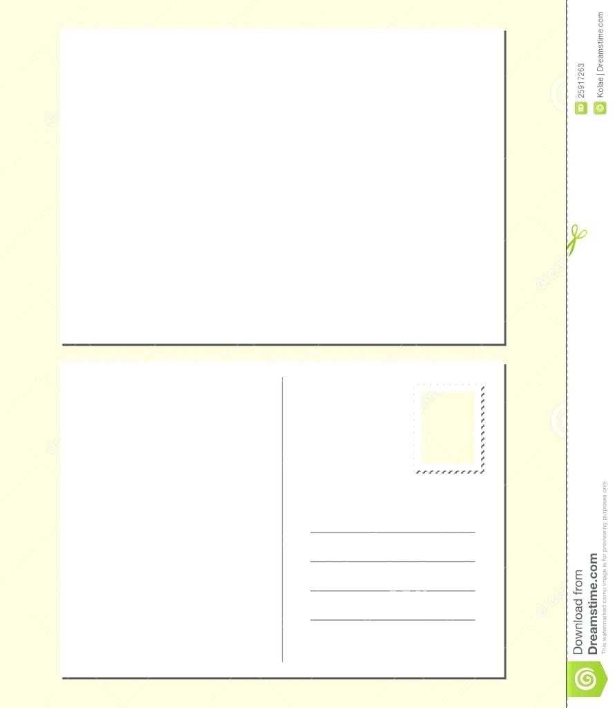 032 Blank Postcard Template Free Ideas Front And Back Word With Free Blank Postcard Template For Word