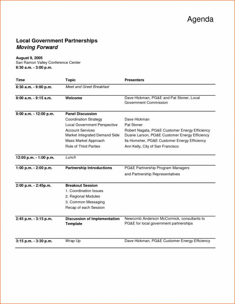 032 Free Event Program Templates Agenda Template Word With Event Agenda Template Word