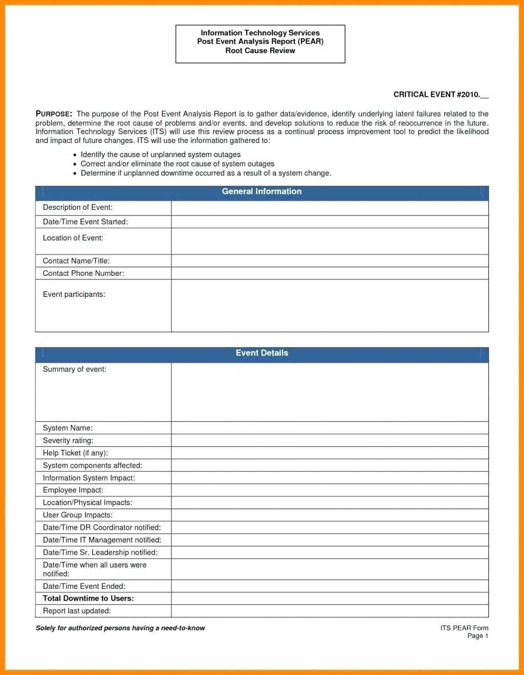 042 Large Size Of Report Event Reports Template Free Expense Intended For After Event Report Template