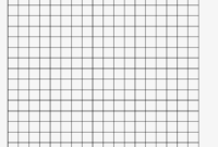 1 Centimeter Graph Paper - Blank Graph Paper With Numbers in Blank Perler Bead Template