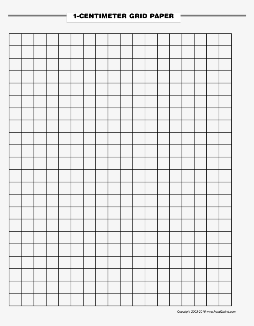 1 Centimeter Graph Paper - Blank Graph Paper With Numbers In Blank Perler Bead Template