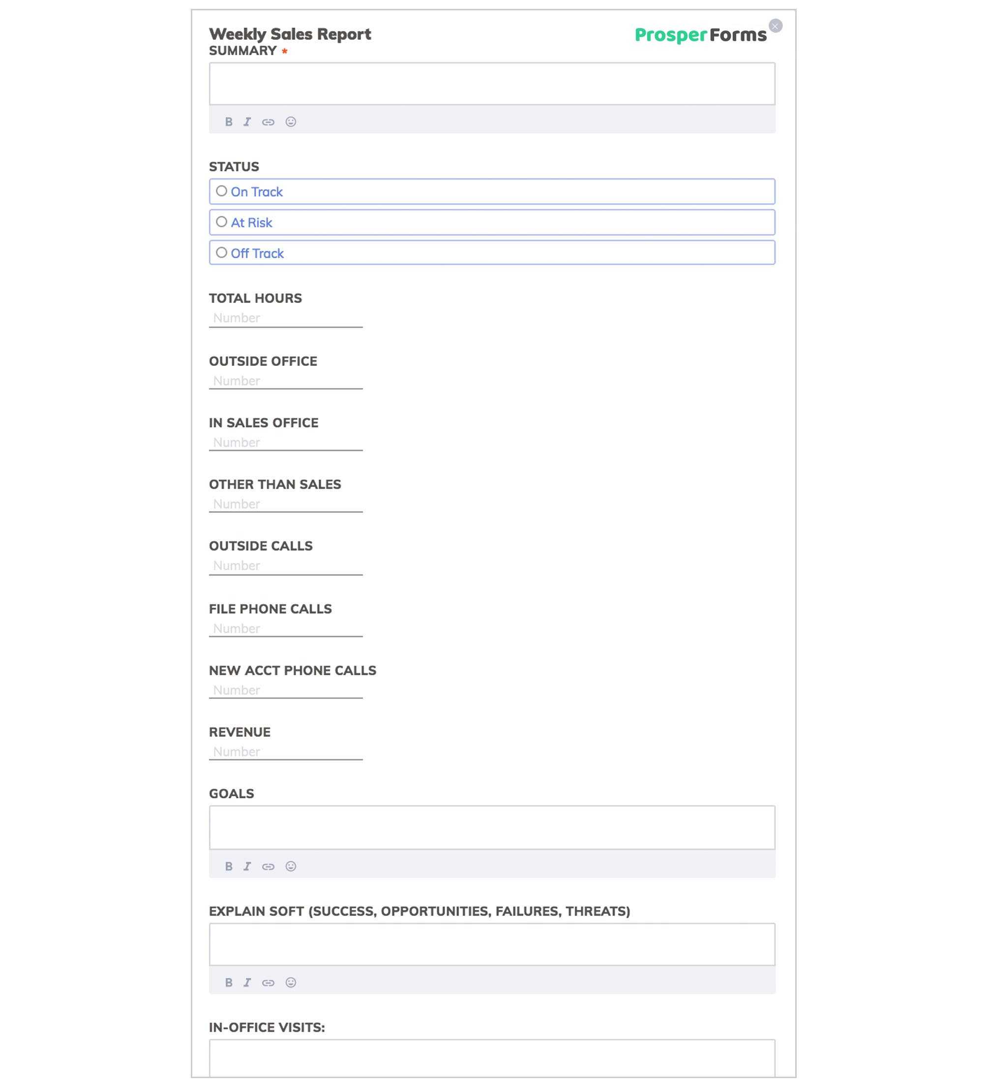 10 Outstanding Templates Of Weekly Reports | Free Download Pertaining To Marketing Weekly Report Template