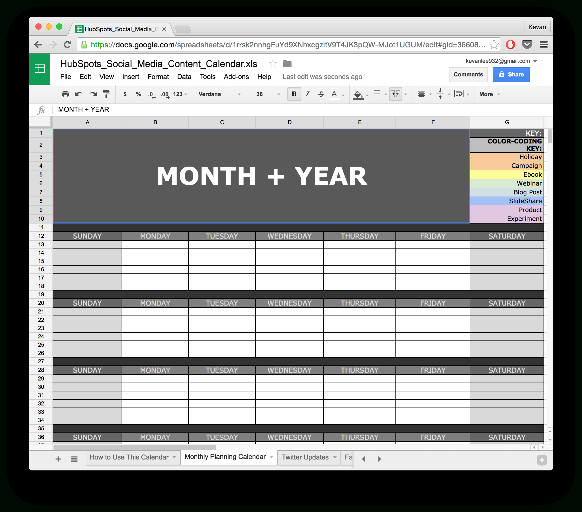 10 Ready To Go Marketing Spreadsheets To Boost Your Inside Monthly Productivity Report Template