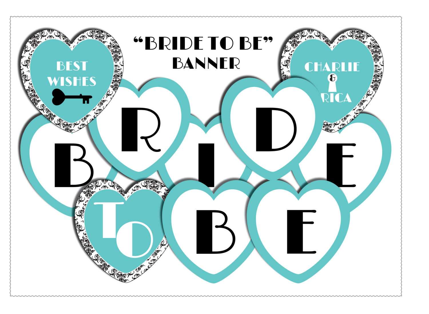 11 Best Photos Of Bride To Be Banner Template – Diy Bridal With Bride To Be Banner Template