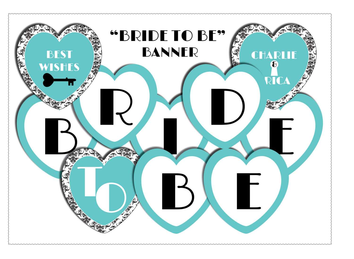 11 Best Photos Of Bride To Be Banner Template - Diy Bridal With Free Bridal Shower Banner Template