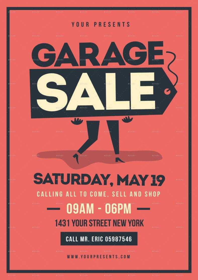 14+ Garage Sale Flyer Designs & Templates – Psd, Ai | Free Within Yard Sale Flyer Template Word
