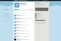 15 Twitter Psd Template Images - Twitter Templates Free inside Blank Twitter Profile Template