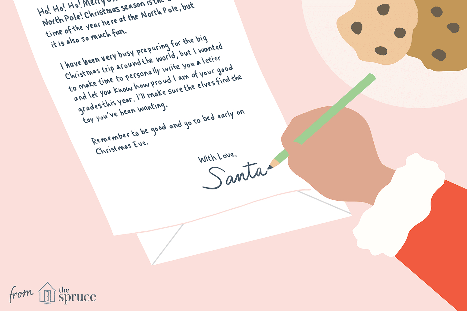 17 Free Letter From Santa Templates Throughout Blank Letter From Santa Template