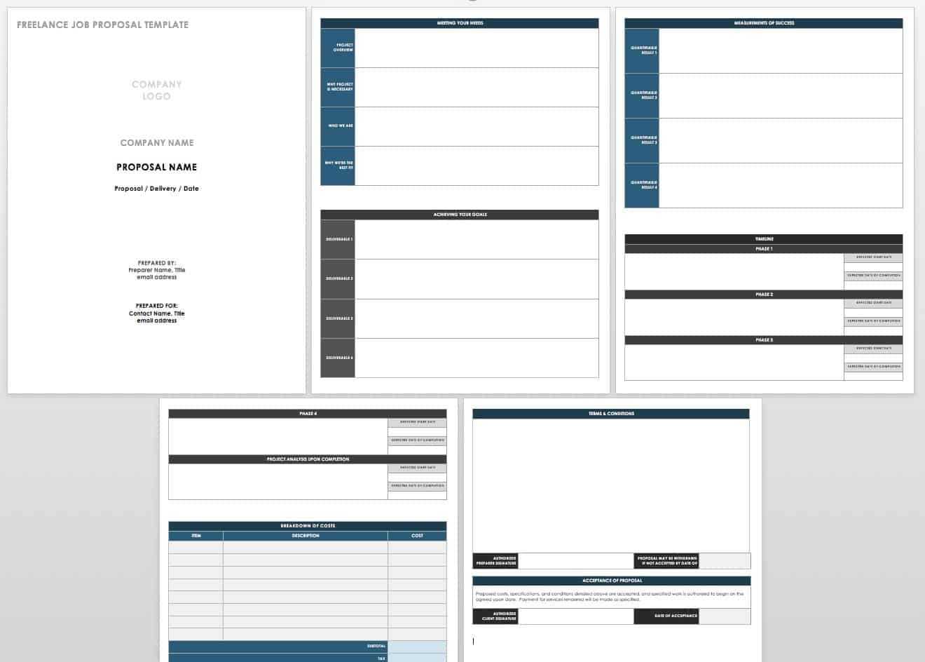 17 Free Project Proposal Templates + Tips | Smartsheet Within Free Business Proposal Template Ms Word