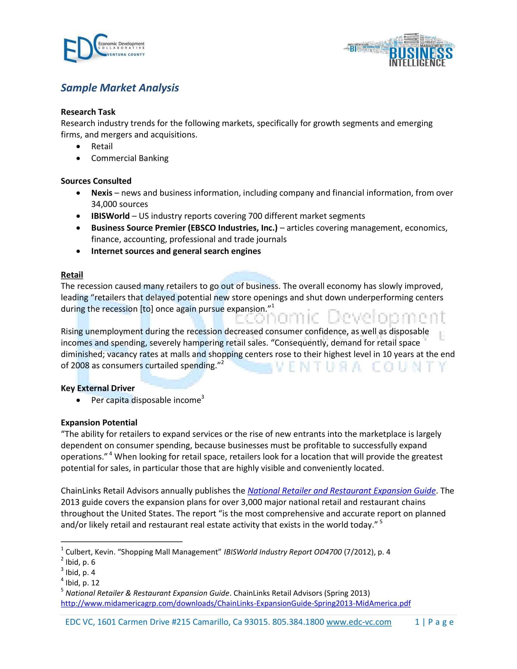 18+ Market Analysis Examples – Pdf, Word, Pages | Examples Pertaining To Sales Analysis Report Template