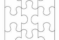 19 Printable Puzzle Piece Templates ᐅ Template Lab throughout Blank Jigsaw Piece Template